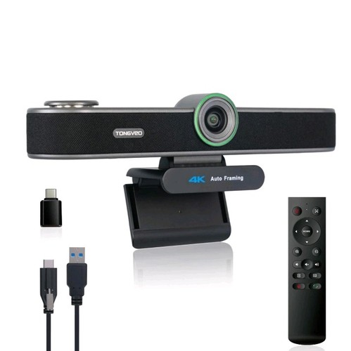 Webcam zoom tongveo - 4k, 4x